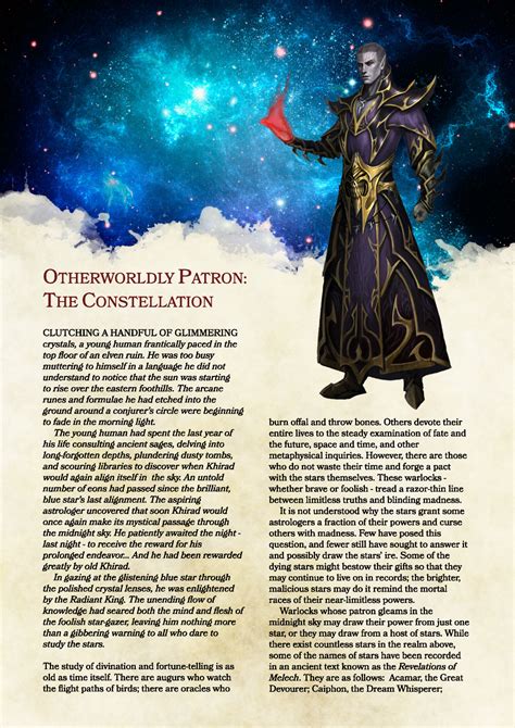 paladin/warlock 5e|5e homebrew warlock patron.